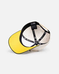 New Era New York Yankees 'Chrome Rig' 9FORTY A-Frame Snapback White/Yellow