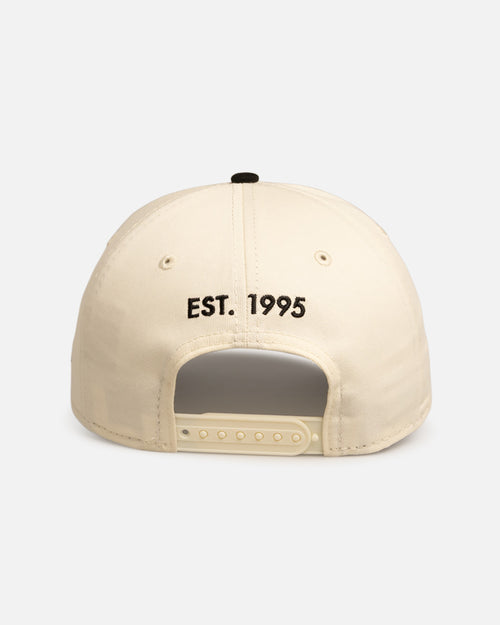 New Era New Zealand Warriors 'Chrome Black' 9FORTY A-Frame Snapback White/Black