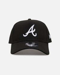 New Era Atlanta Braves 'Black' 9FORTY A-Frame Snapback Black/White
