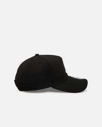 New Era Atlanta Braves 'Black' 9FORTY A-Frame Snapback Black/White