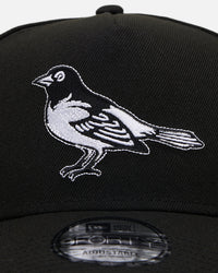 New Era Baltimore Orioles 'Black' 9FORTY A-Frame Snapback Black/White