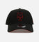 New Era New York Mets 'Easy Black And Scarlet' 9FORTY A-Frame Snapback Black/Scarlet
