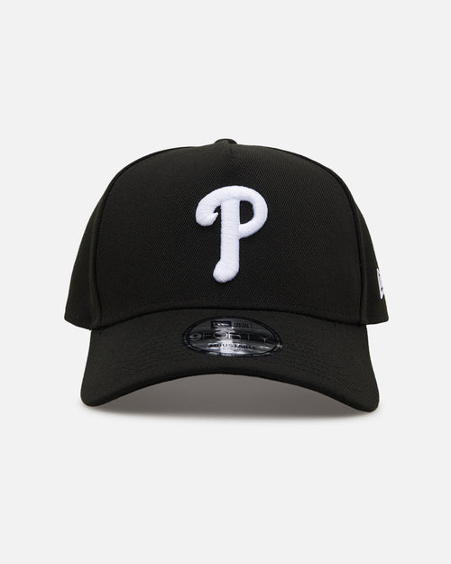 New Era Philadelphia Phillies 'Black' 9FORTY A-Frame Snapback Black/White