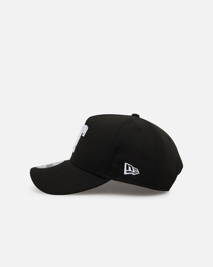 New Era Texas Rangers 'Black' 9FORTY A-Frame Snapback Black/White