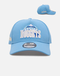 New Era Denver Nuggets 'Black Sky Blue' 9FORTY A-Frame Snapback Sky Blue