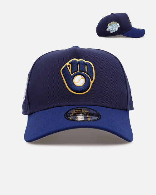 New Era Milwaukee Brewers 'Original Team Colours Two Toned' 9FORTY A-Frame Snapback Original Team Colours