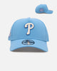 New Era Philadelphia Phillies 'Black Sky Blue' 9FORTY A-Frame Snapback Sky Blue