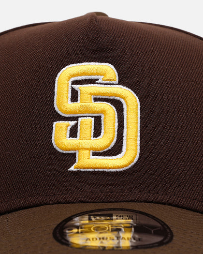 New Era San Diego Padres 'Original Team Colours Two Toned' 9FORTY A-Frame Snapback Original Team Colours
