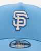 New Era San Francisco Giants 'Black Sky Blue' 9FORTY A-Frame Snapback Sky Blue