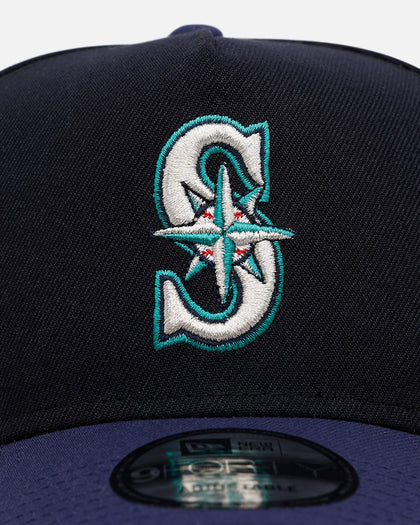 New Era Seattle Mariners 'Original Team Colours Two Toned' 9FORTY A-Frame Snapback Original Team Colours