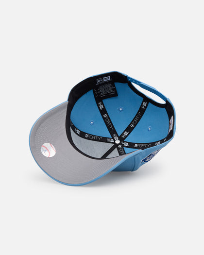 New Era Washington Nationals 'Black Sky Blue' 9FORTY A-Frame Snapback Sky Blue