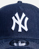 New Era New York Yankees 'Navy Denim' 9FORTY A-Frame Snapback Denim