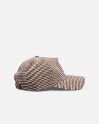 New Era Los Angeles Dodgers 'Houndstooth' 9FORTY A-Frame Strapback Brown
