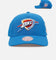 Mitchell & Ness Oklahoma City Thunder 'Pink Side Patch' Pro Pinch Snapback Official Team Color