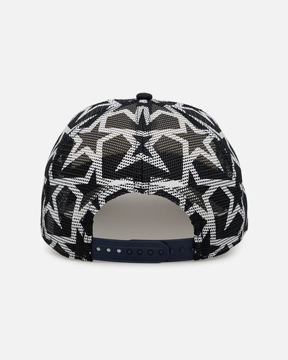 New Era Los Angeles Angels 'Forth Of July' 9FORTY A-Frame Snapback Chrome/Navy