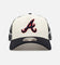 New Era Atlanta Braves 'Forth Of July' 9FORTY A-Frame Snapback Chrome/Navy