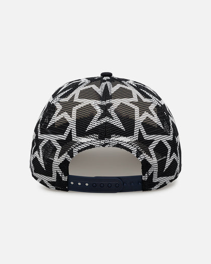 New Era Atlanta Braves 'Forth Of July' 9FORTY A-Frame Snapback Chrome/Navy