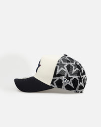 New Era Houston Astros 'Forth Of July' 9FORTY A-Frame Snapback Chrome/Navy