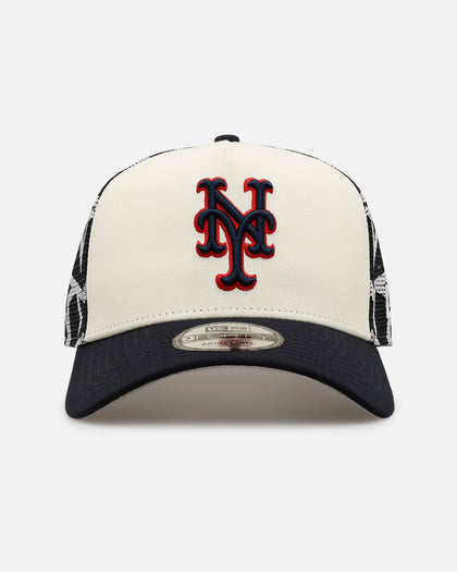 New Era New York Mets 'Forth Of July' 9FORTY A-Frame Snapback Chrome/Navy