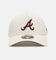 New Era Atlanta Braves 'Too Clean 2.0' 9FORTY A-Frame Snapback Chrome/Maroon