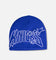 Mitchell & Ness New York Knicks Outer Limits Skull Beanie Blue