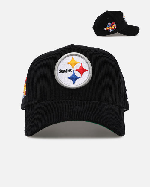 New Era Pittsburgh Steelers 'NFL Kickoff Cord' 9FORTY A-Frame Snapback Official Team Color