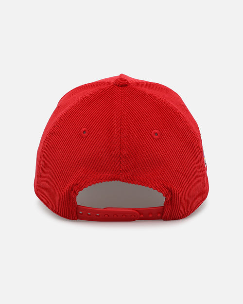 New Era San Francisco 49ers 'NFL Kickoff Cord' 9FORTY A-Frame Snapback Official Team Color