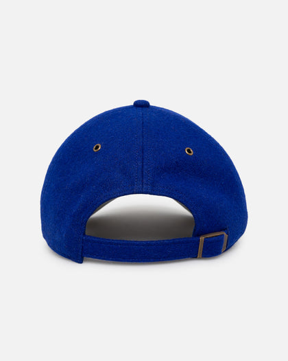 47 Brand Kansas Jayhawks Wooly Clean Up Strapback Royal