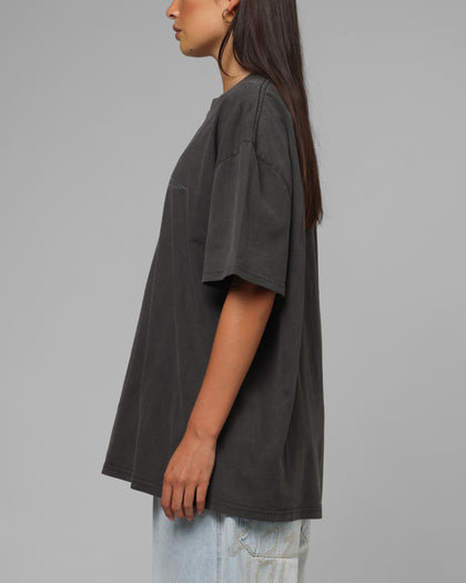 Loiter Afterimage T-Shirt Black Wash
