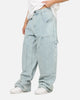 Carre Baggy Work Jeans Light Blue Wash