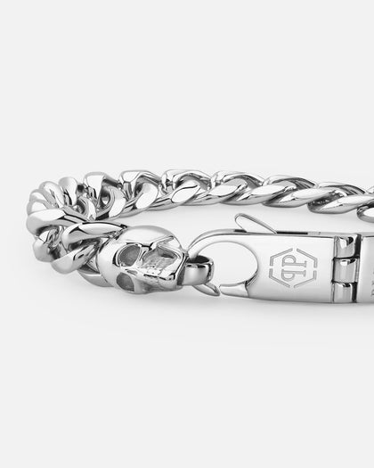 Philipp Plein Plein Icon Chain Bracelet Silver