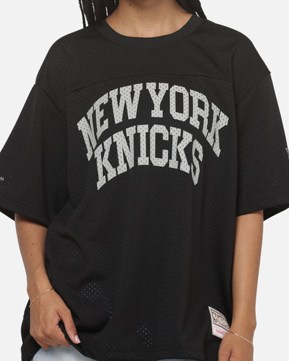 Mitchell & Ness New York Knicks Open Mesh T-Shirt Black