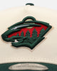 New Era Minnesota Wild 'Team Color Visor' 9FORTY A-Frame Snapback Chrome/Official Team Color