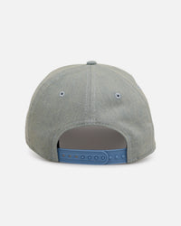 New Era Chicago Cubs 'Distressed Denim' 9FORTY A-Frame Snapback Light Wash Denim