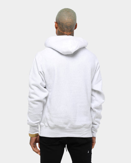 Champion Rev Weave Hoodie Silver