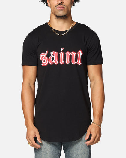 Saint Morta Cambronne El Duplo SS Tee Black/Red