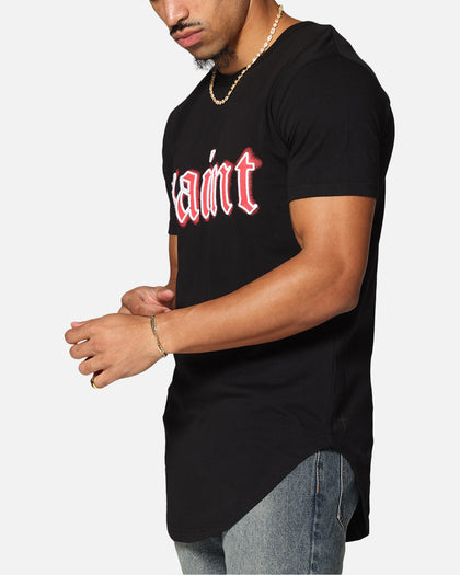 Saint Morta Cambronne El Duplo SS Tee Black/Red