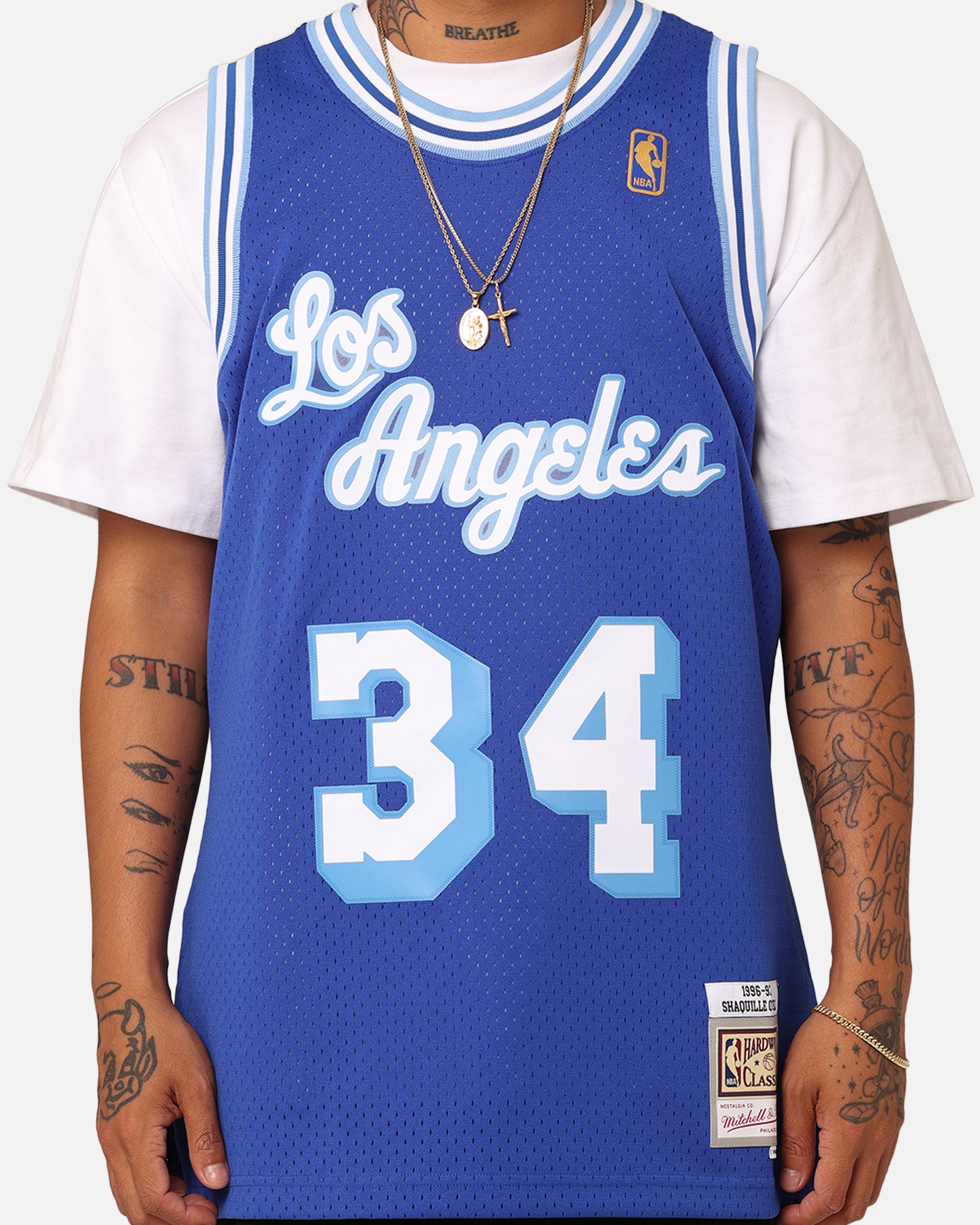 Mitchell & Ness Los Angeles Lakers Shaquille O'Neal #34 Alt