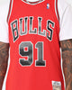 Mitchell & Ness Chicago Bulls Dennis Rodman '97-'98 #91 Swingman Jersey Red