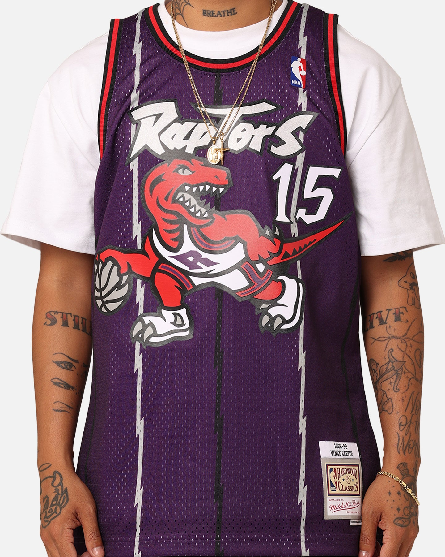 Mitchell & Ness Toronto Raptors Vince Carter #15 Road 98-99