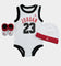JORDAN KIDS JORDAN #23 JERSEY 3-PIECE BOX SET WHITE