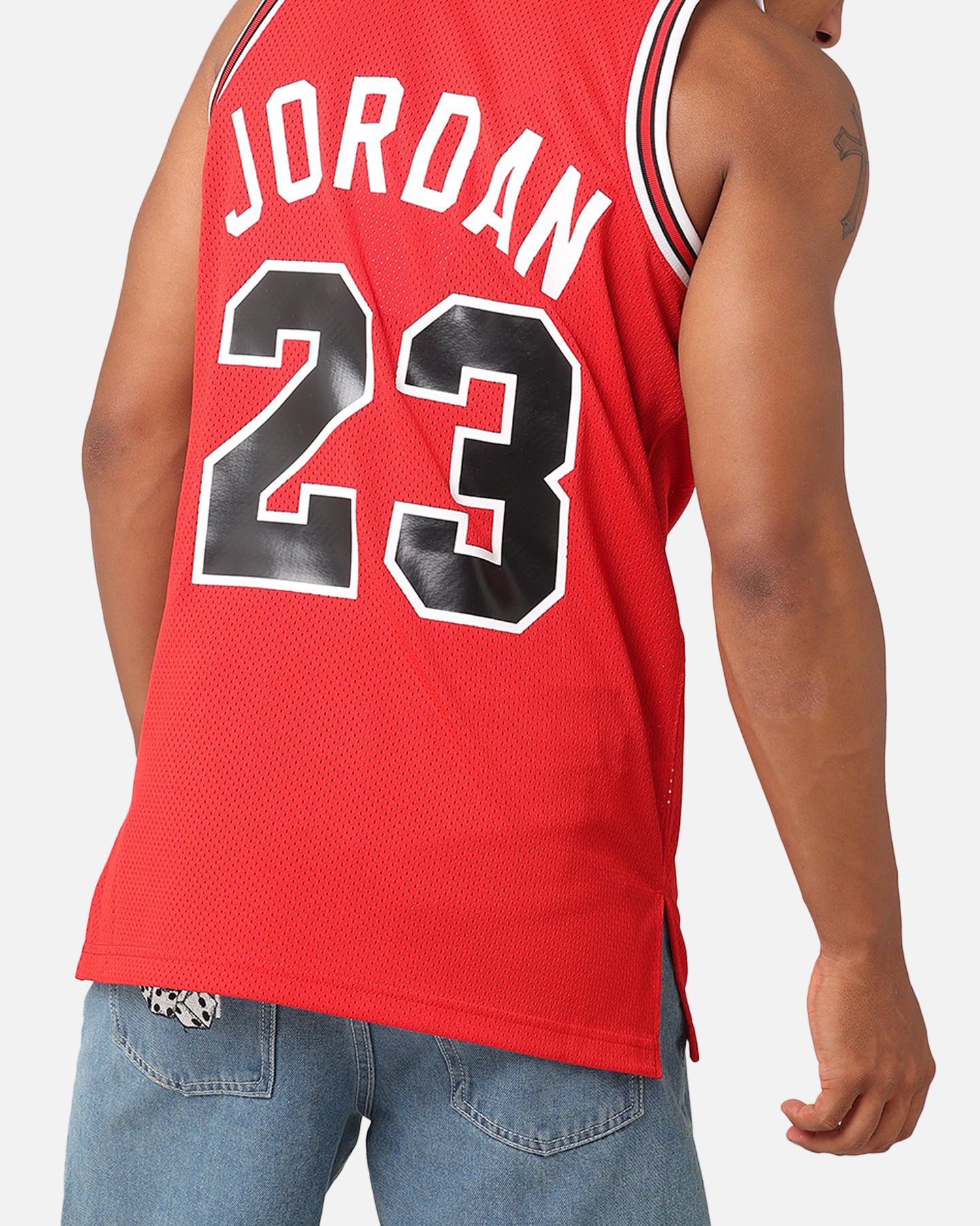 ウェア MITCHELL & NESS MICHAEL JORDAN #23 Mitchell & Ness Chicago Bulls Michael Jordan #23 84'-85' Authentic
