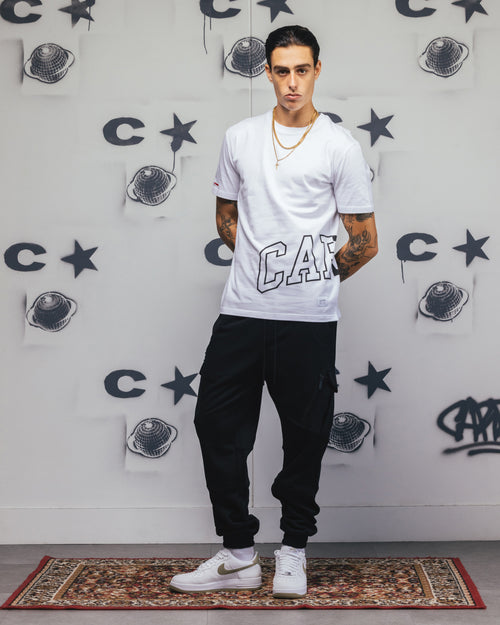 Carré Men's Enorme Classique Short Sleeve T-Shirt White