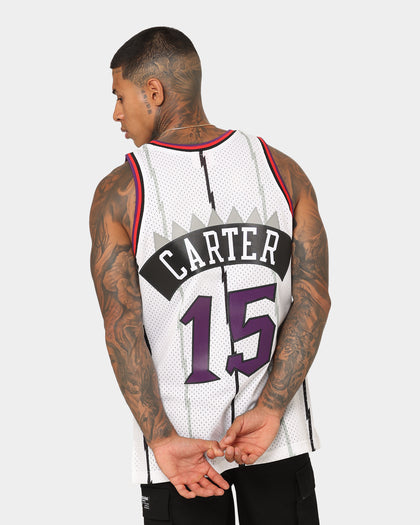 Mitchell & Ness Toronto Raptors Vince Carter '98-'98 #15 Swingman Jersey White