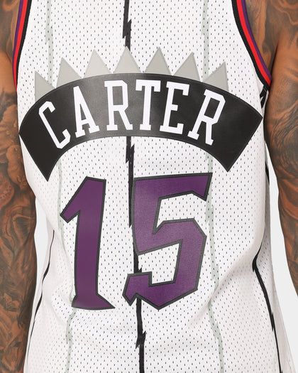 Mitchell & Ness Toronto Raptors Vince Carter '98-'98 #15 Swingman Jersey White