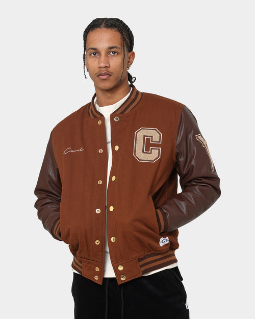 Carre MVP Varsity Jacket Chocolate