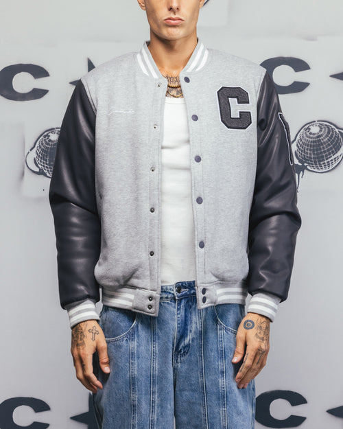 Carre MVP Varsity Jacket Grey