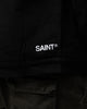 Saint Morta Men's Tartan Sherpa Denim Jacket Black/Red