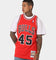 Mitchell & Ness Chicago Bulls Michael Jordan #45 Road '94-'95 Authentic Jersey Red