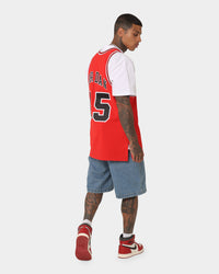 Mitchell & Ness Chicago Bulls Michael Jordan #45 Road '94-'95 Authentic Jersey Red